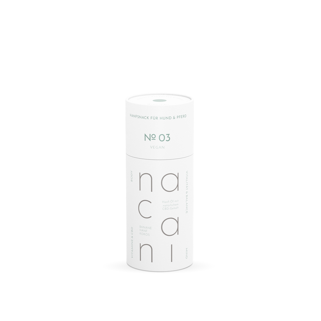 Friandise nacani CBD vegan